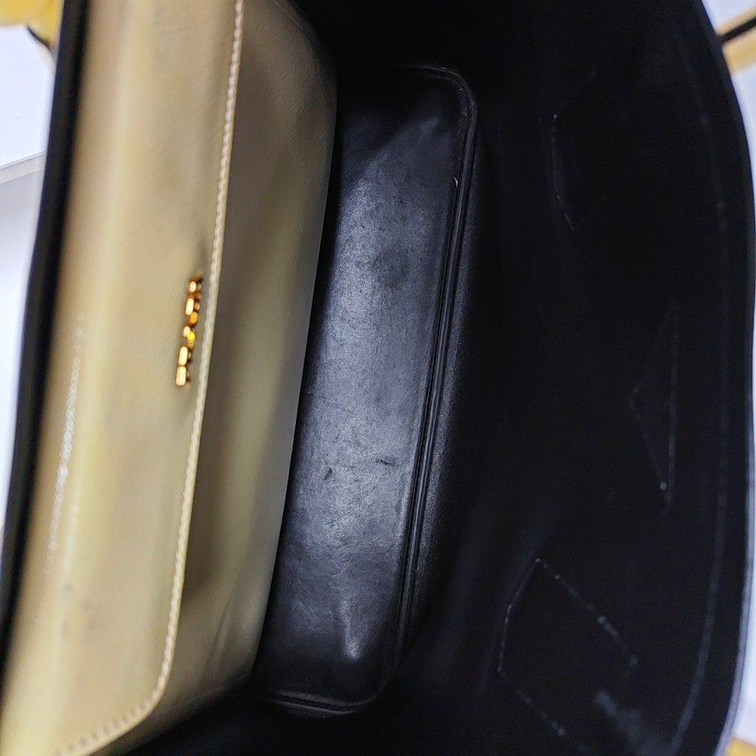 Calfskin Tote Bag Yellow