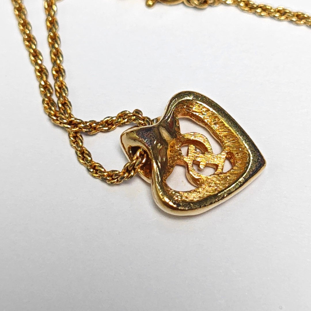 Authenticated pre-owned  Petit CD Gold-tone Metal Necklace - Necklace at Looply