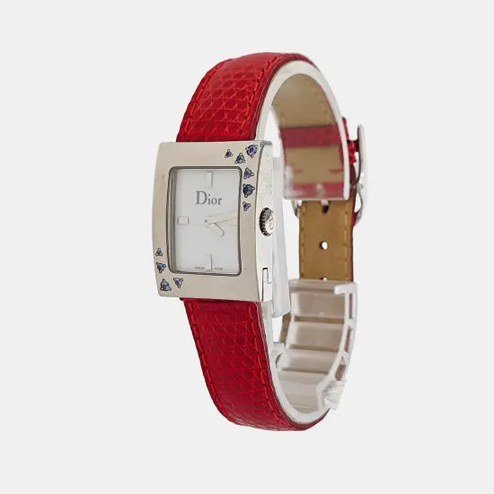 La parisienne 19.2mm White Quartz Watch