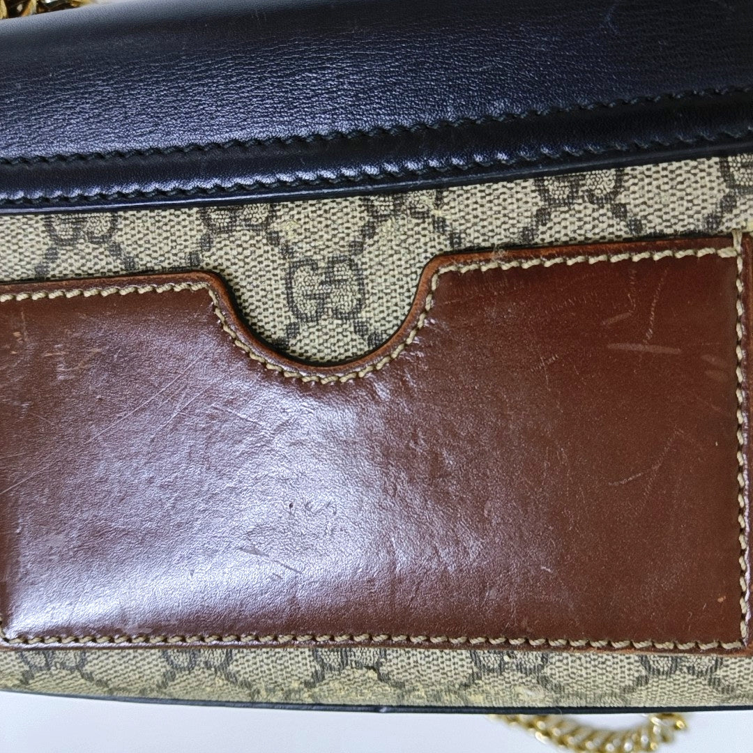 Authenticated pre-owned  Padlock Small Monogram Coated Canvas Multicolor - Shoulder Bag at Looply