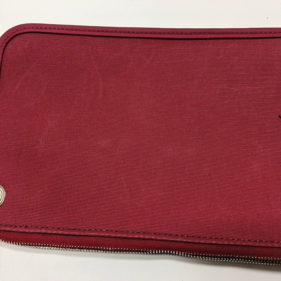 Authenticated pre-owned  Herbag 31 Canvas Red - Shoulder Bag at Looply