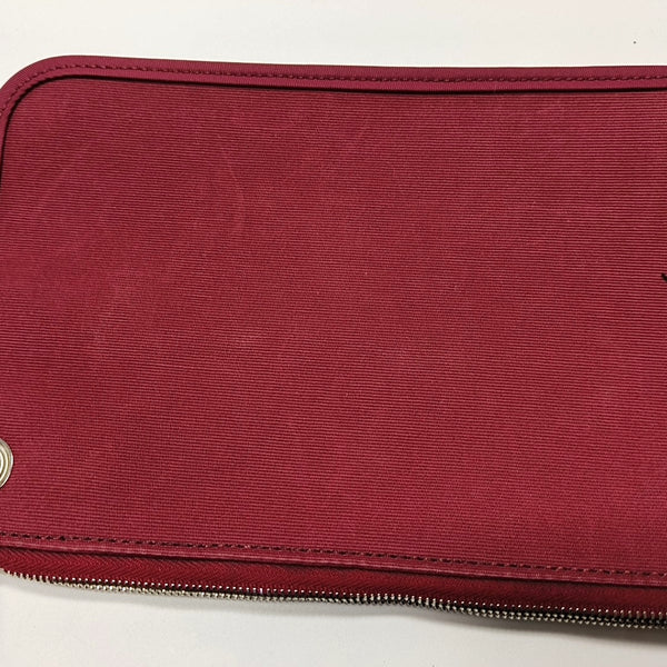 Authenticated pre-owned  Herbag 31 Canvas Red - Shoulder Bag at Looply