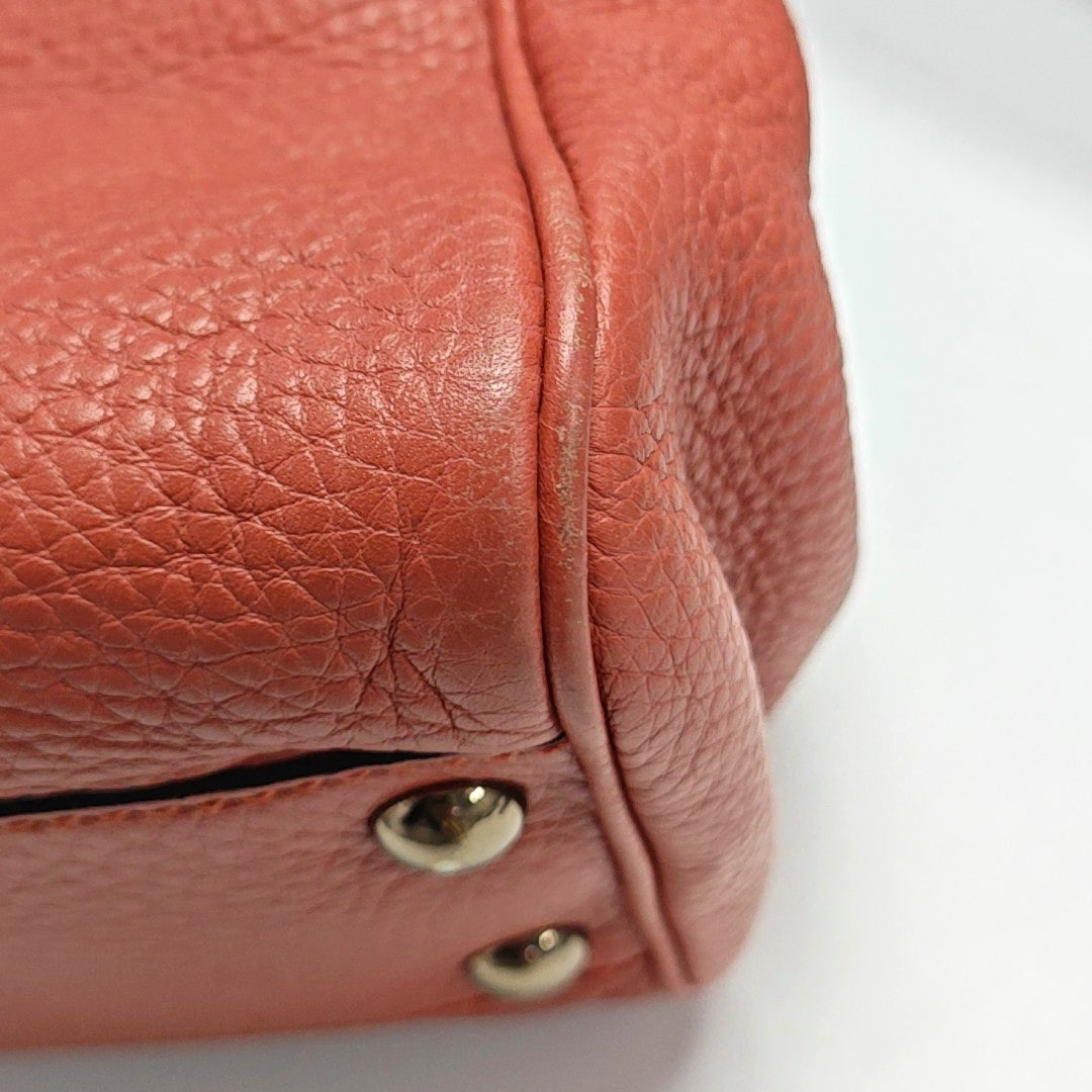 Authenticated pre-owned  Bamboo 1947 Calfskin Pink - Top Handle Bag at Looply