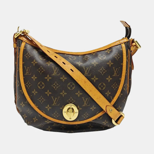 TULUM GM Monogram Coated Canvas Brown