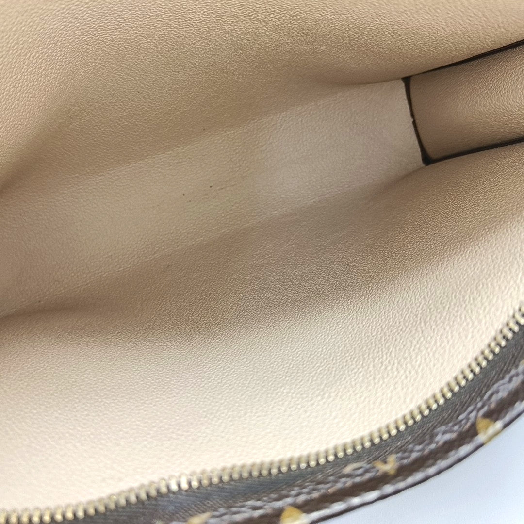 TOILET POCKET 26 Monogram Coated Canvas Brown