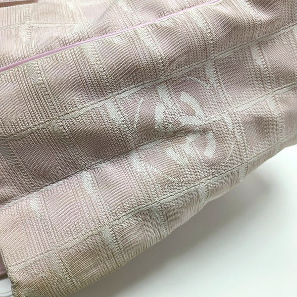 Authenticated pre-owned  Travel Line Nylon Pink - Top Handle Bag at Looply