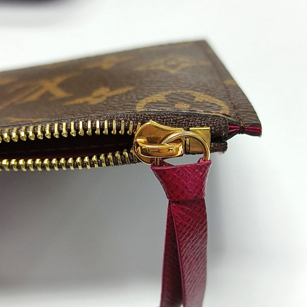 Authenticated pre-owned  Félicie Monogram Coated Canvas Brown - Crossbody Bag at Looply