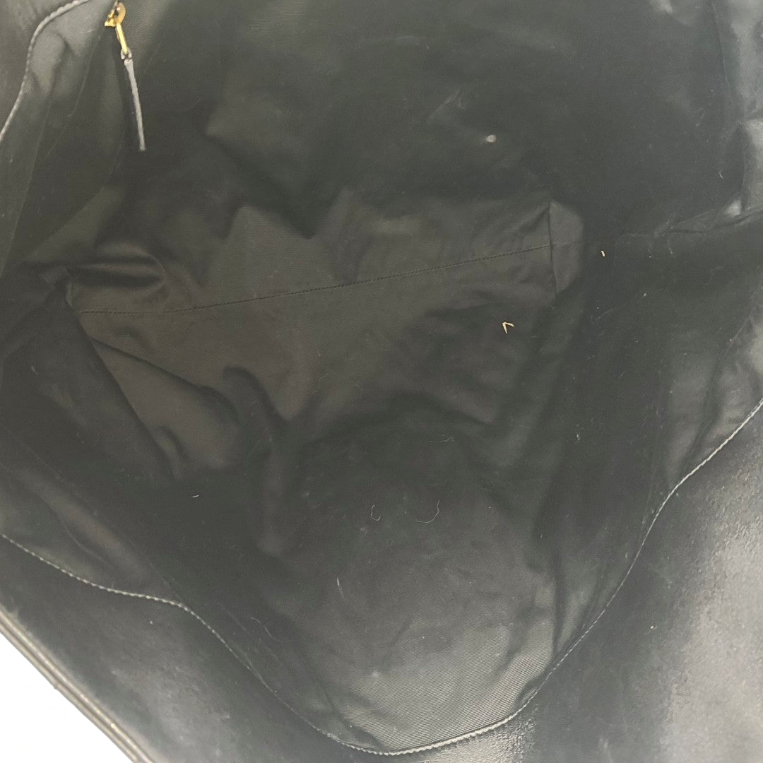 ICARE Extra Large Quilted Lambskin Black