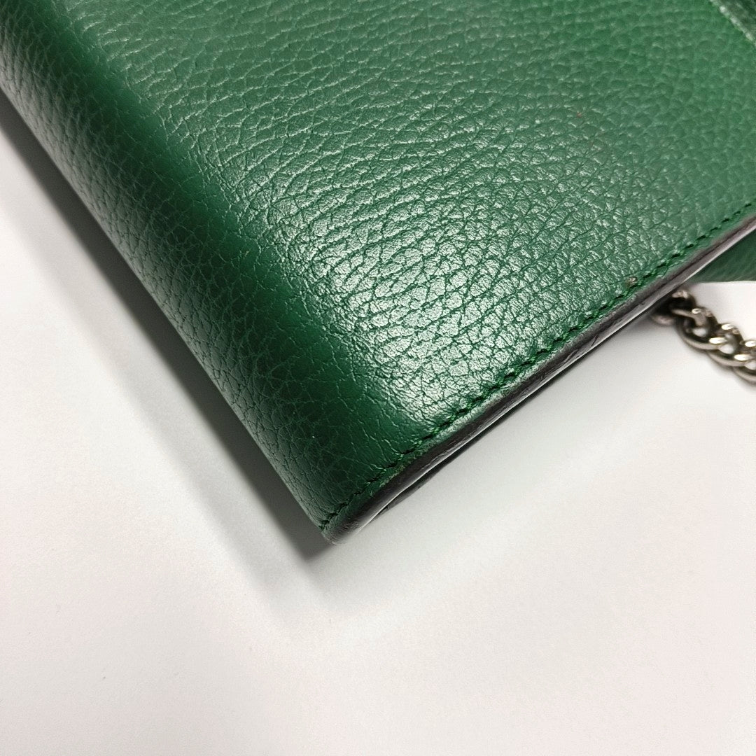 Authenticated pre-owned  Dionysus Mini Calfskin Green - Handbags at Looply