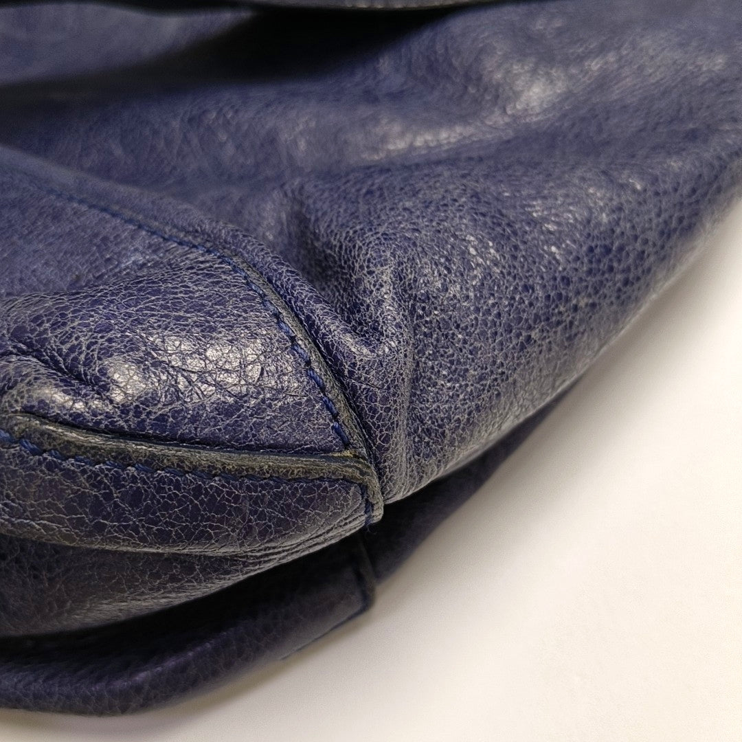 Authenticated pre-owned  Classic City Calfskin Blue - Shoulder Bag at Looply