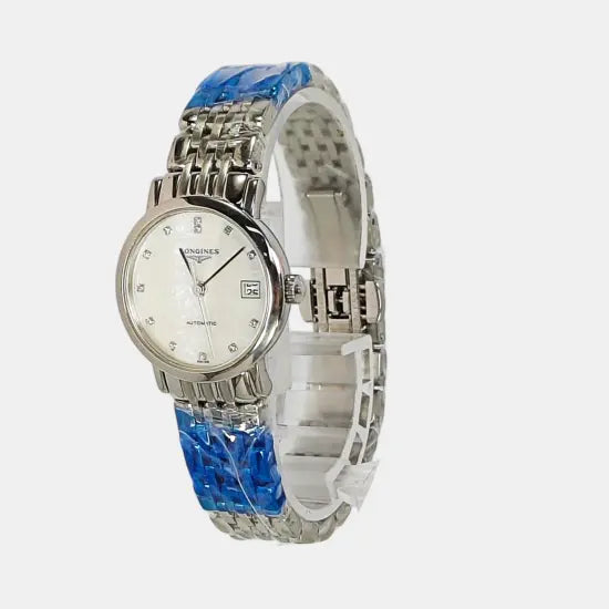 PrimaLuna 25.5mm White Stainless Steel Automatic Watch