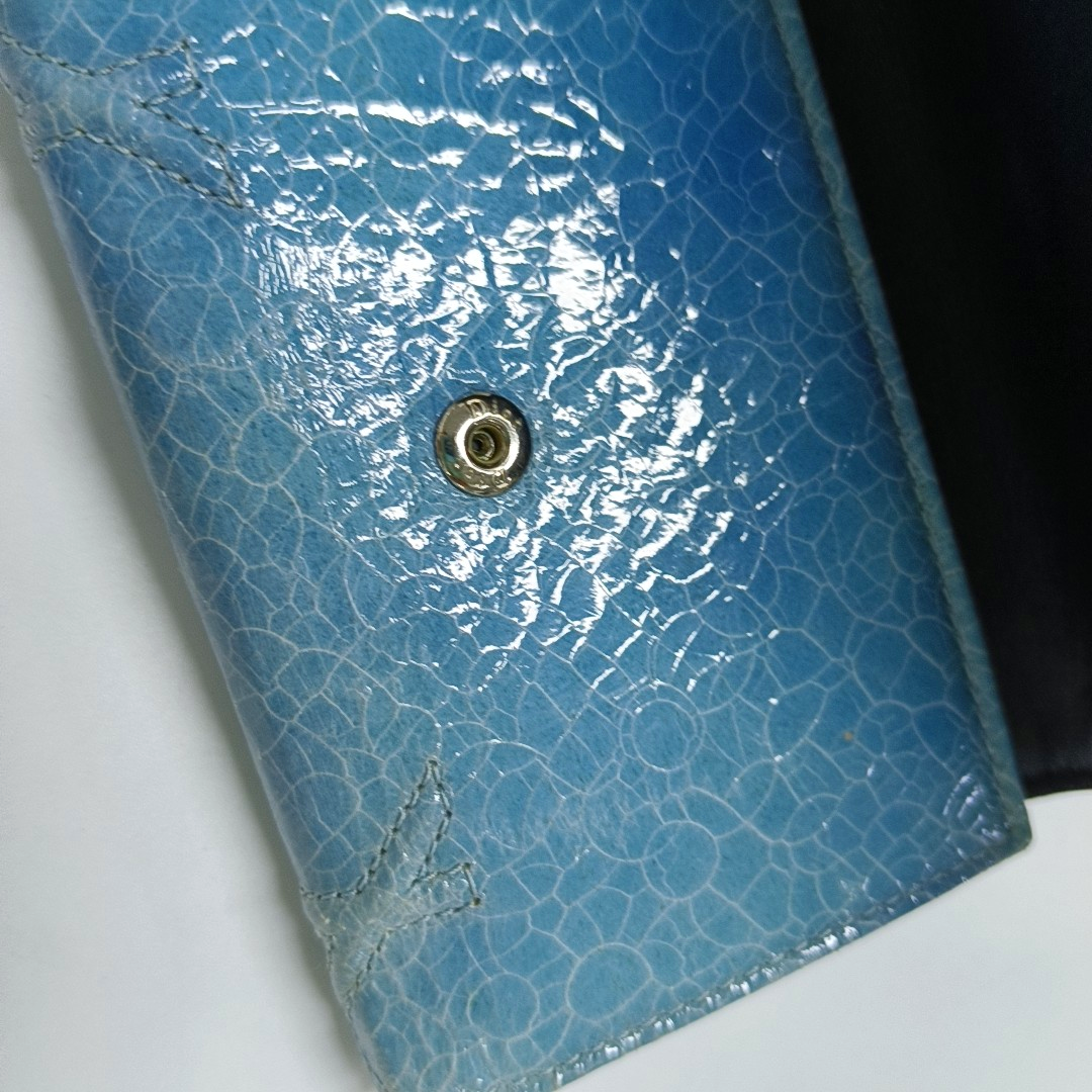 Authenticated pre-owned  Diorama Calfskin Blue Wallet - Wallet at Looply