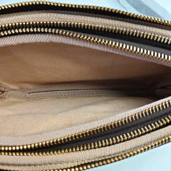 Authenticated pre-owned  Ophidia Monogram Coated Canvas Beige - Shoulder Bag at Looply