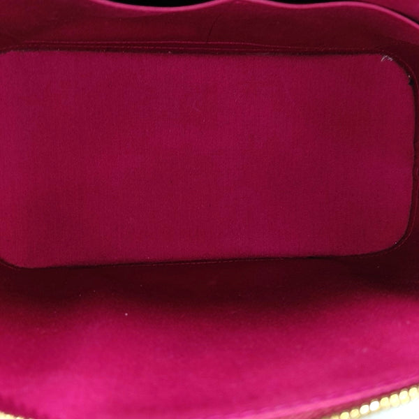 Authenticated pre-owned  Alma PM Monogram Calfskin Red - Top Handle Bag at Looply