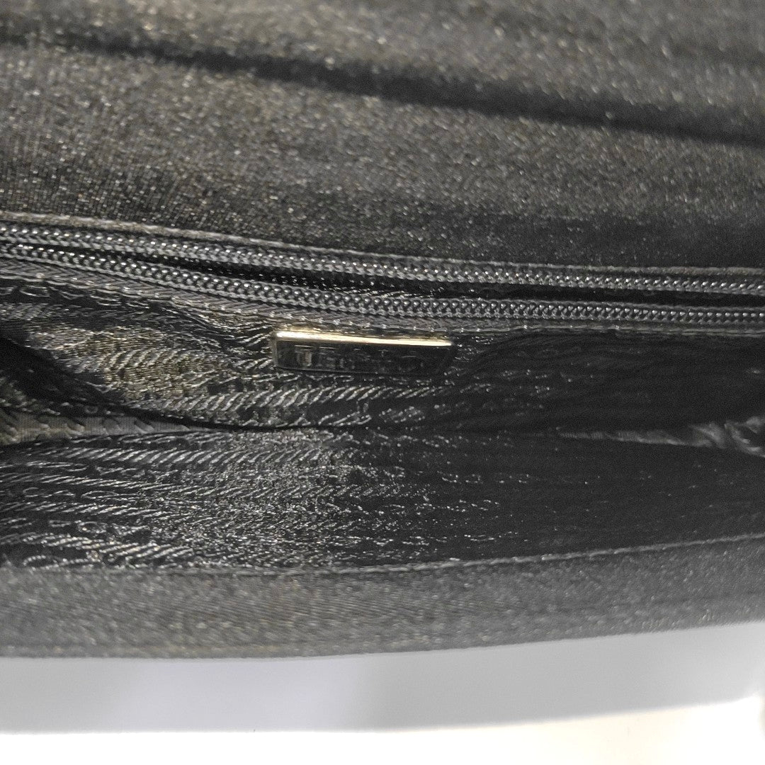 Canvas Shoulder Bag Black
