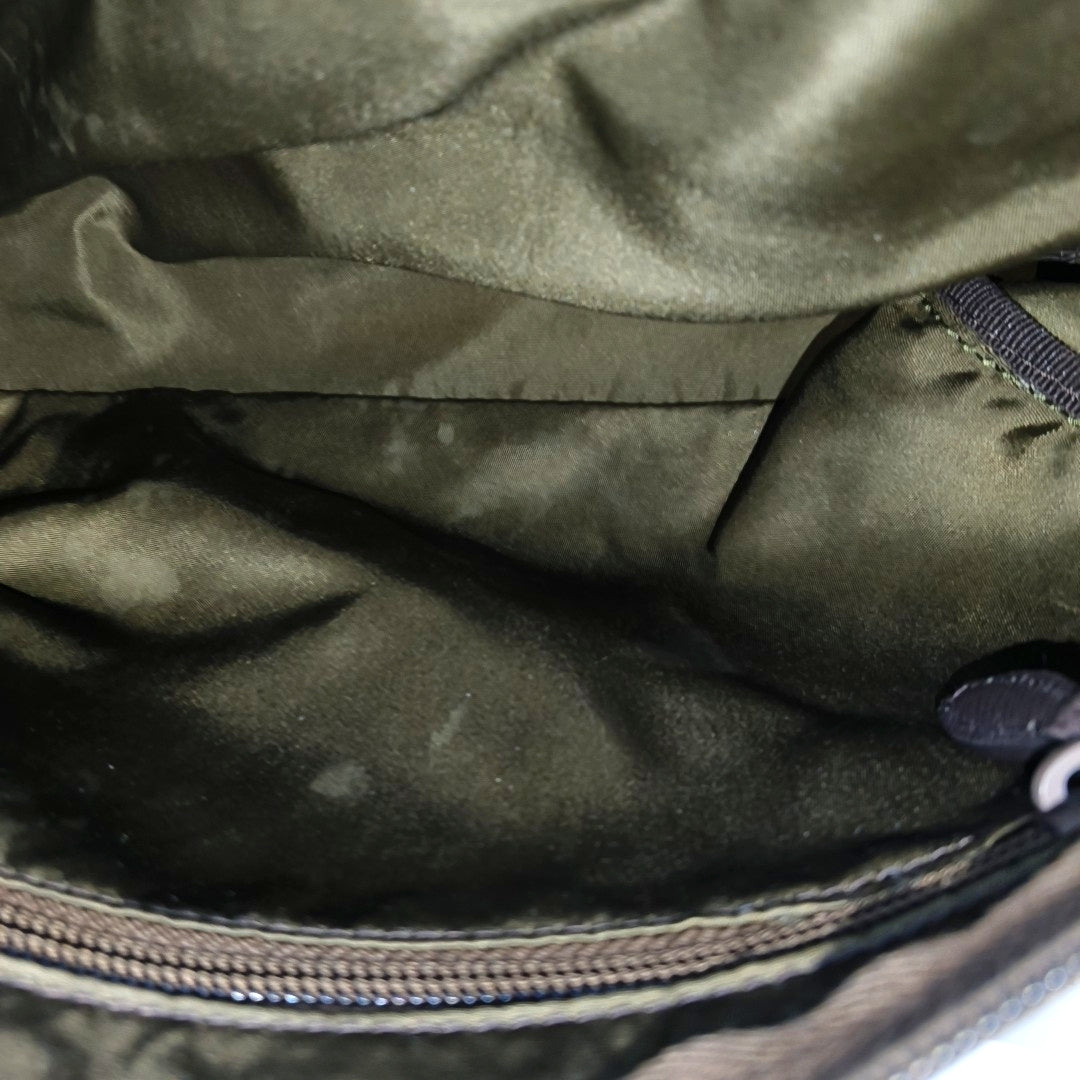 Nylon Clutch Green