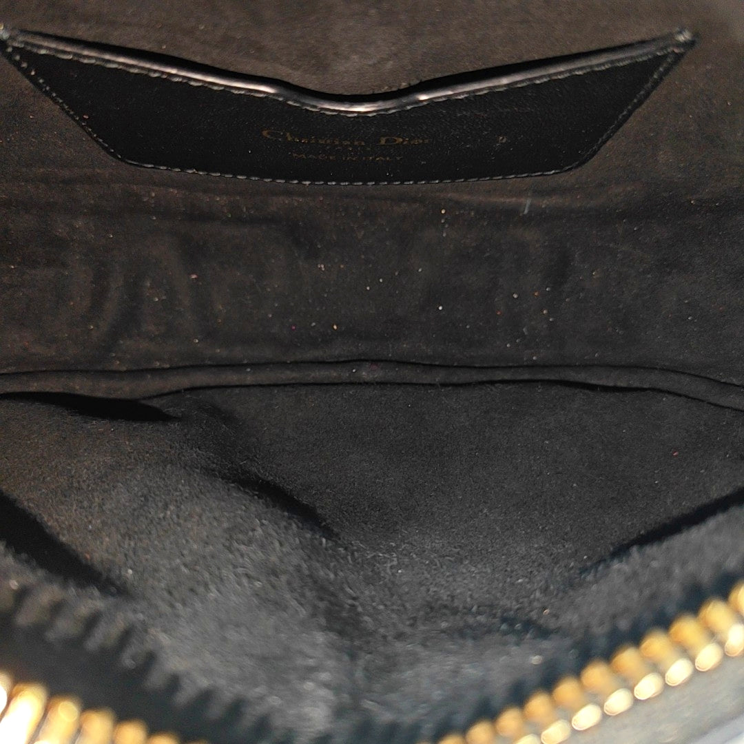 Dior Vibe Hobo Quilted Lambskin Black
