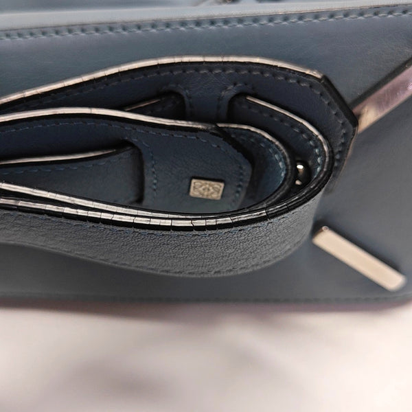 Authenticated pre-owned  Puzzle Small Calfskin Blue - Shoulder Bag at Looply