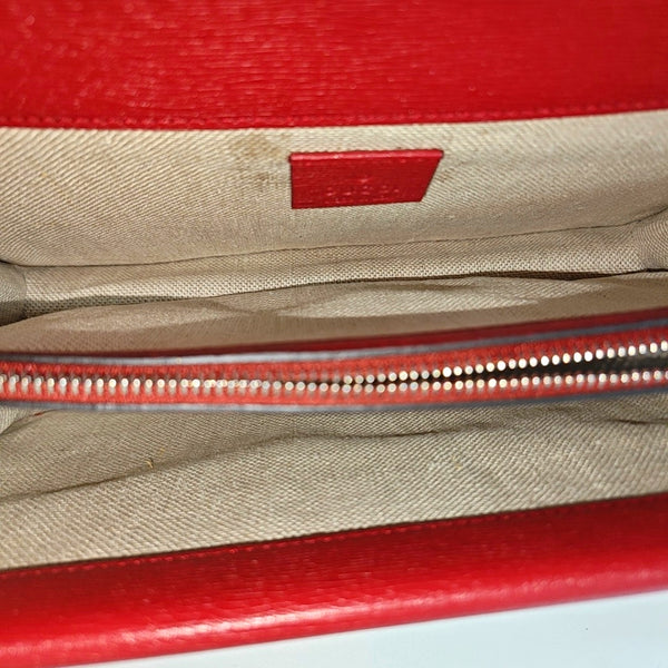 Authenticated pre-owned  Dionysus Super Mini Calfskin Red - Shoulder Bag at Looply