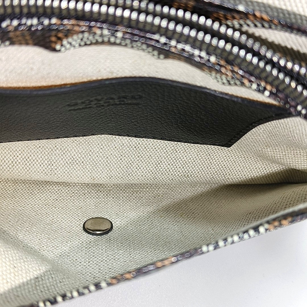 Plumet Coated Canvas Black