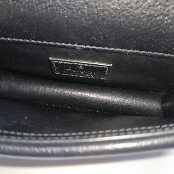Authenticated pre-owned  Dionysus Super Mini Monogram Denim Black - Shoulder Bag at Looply