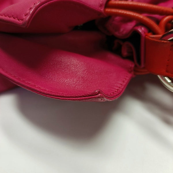 Authenticated pre-owned  Flamenco Lambskin Pink - Shoulder Bag at Looply