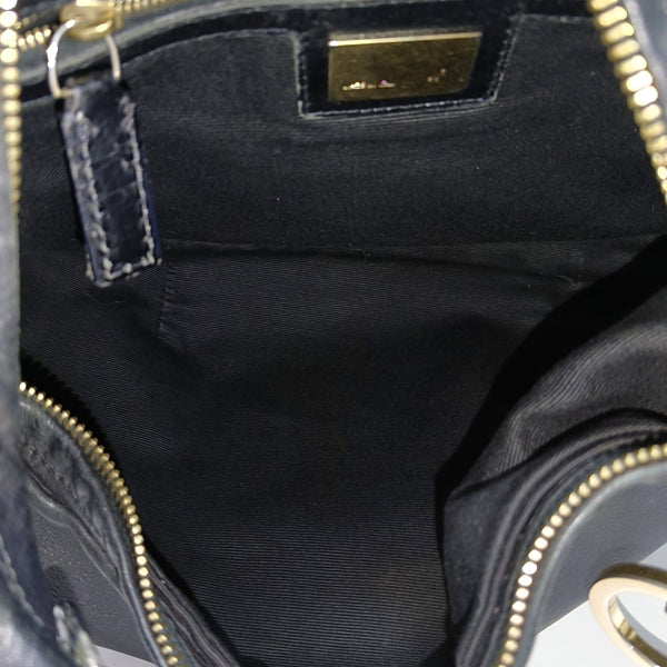 Calfskin Shoulder Bag Black