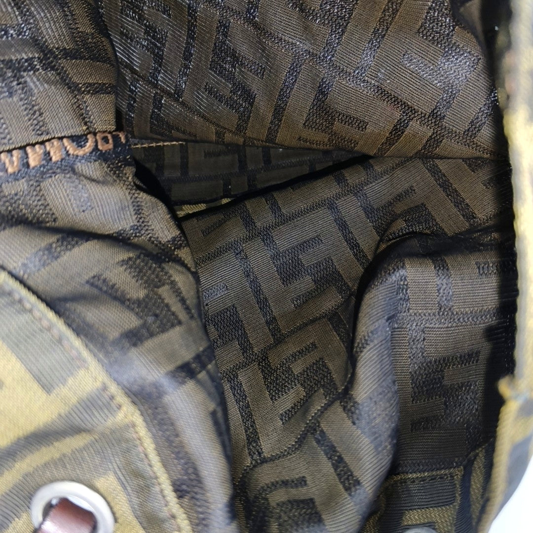 Bolso de tela tote marrón