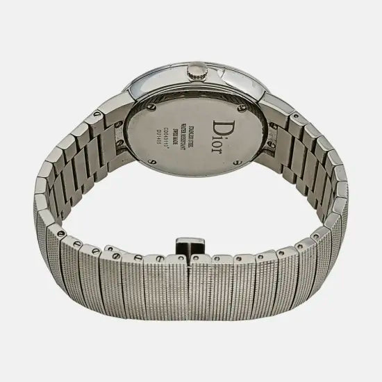 PREMIERE Reloj de cuarzo de acero inoxidable negro de 20 mm