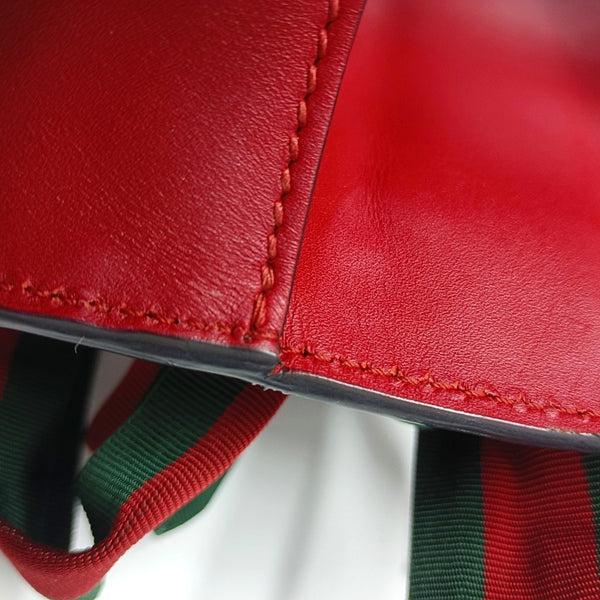Authenticated pre-owned  Sylvie Small Calfskin Red - Shoulder Bag at Looply