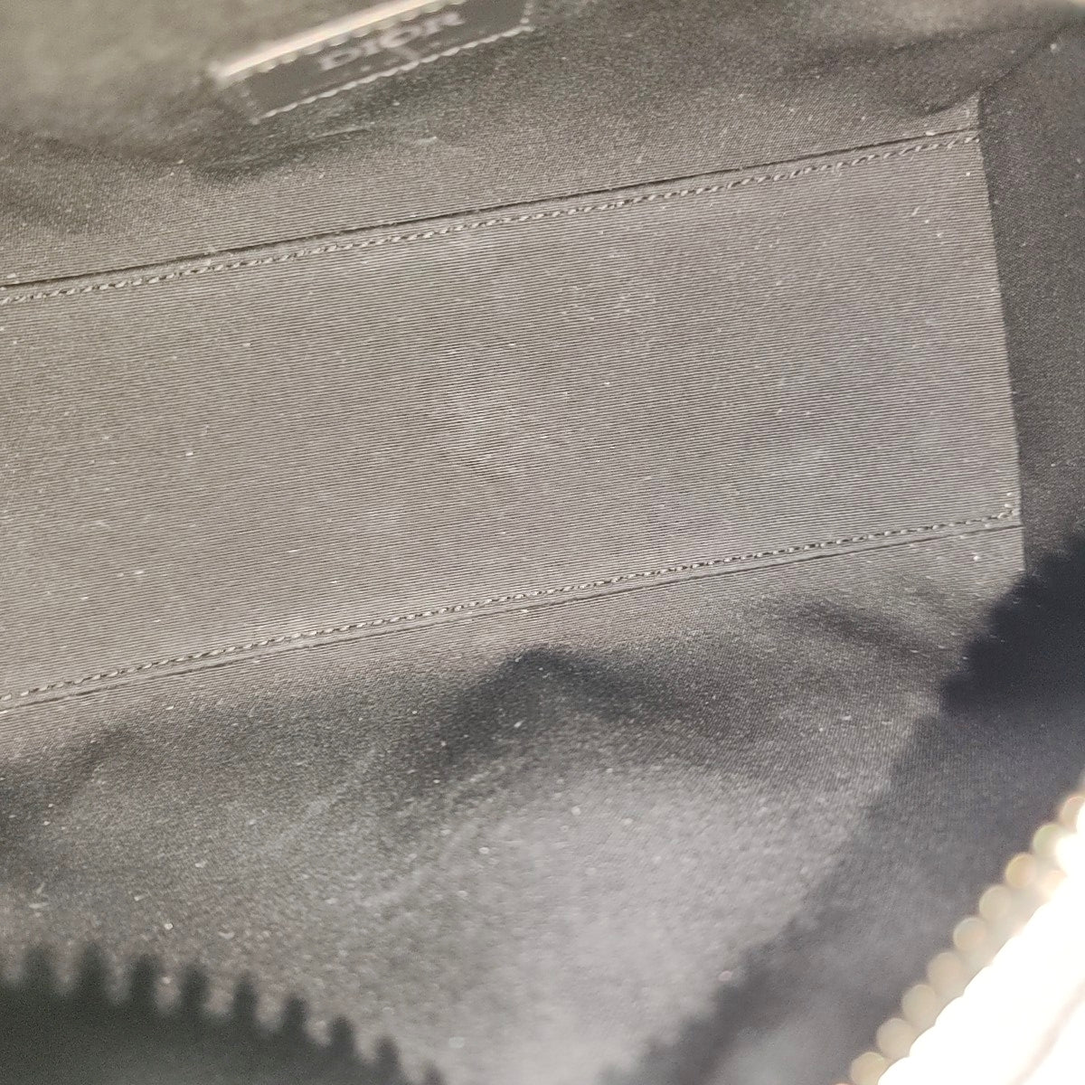 Lingot Oblique Coated Canvas Black