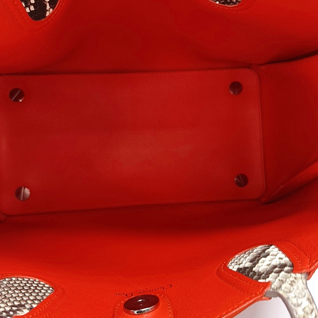 Christian Addict Calfskin Red