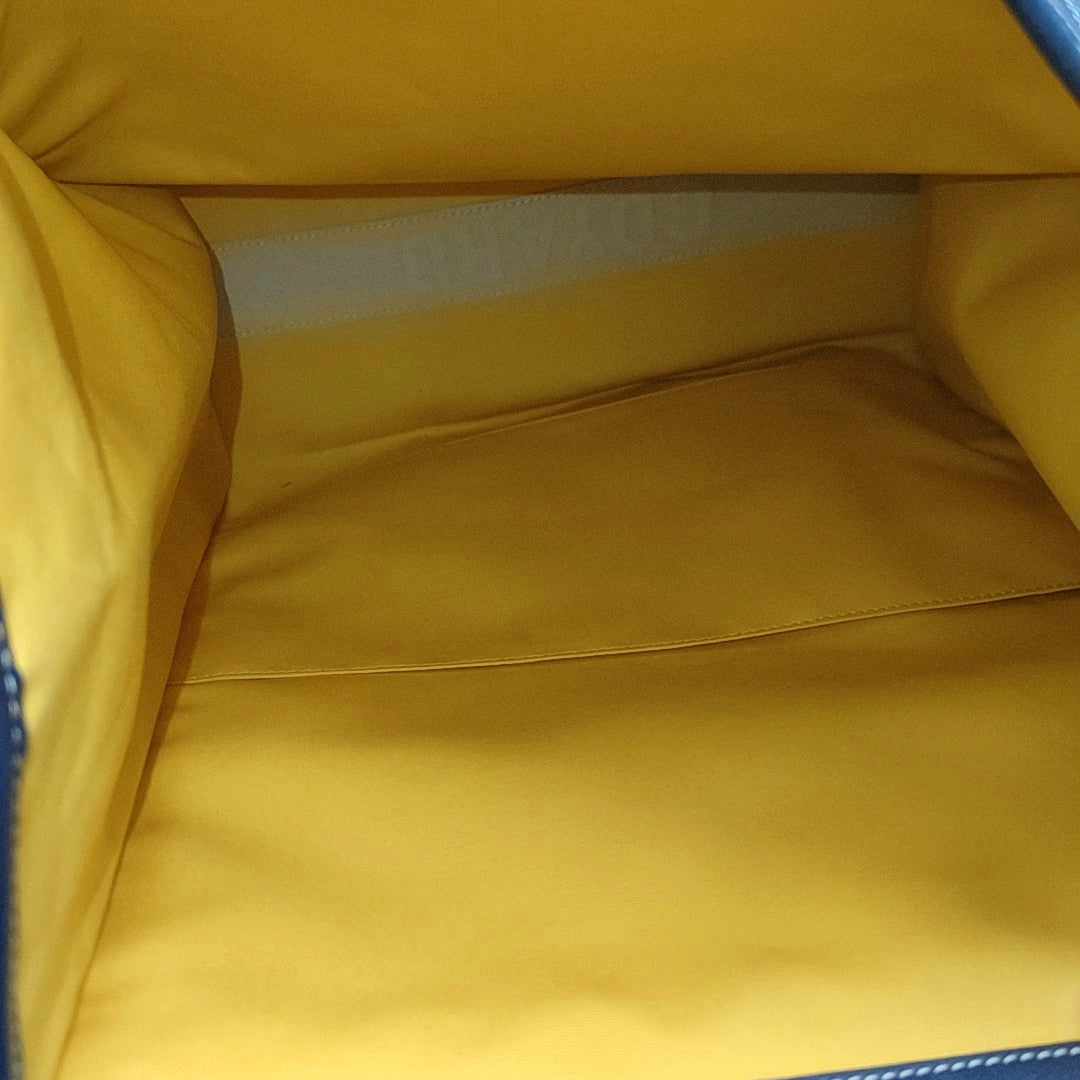 Saint Léger Coated Canvas Blue