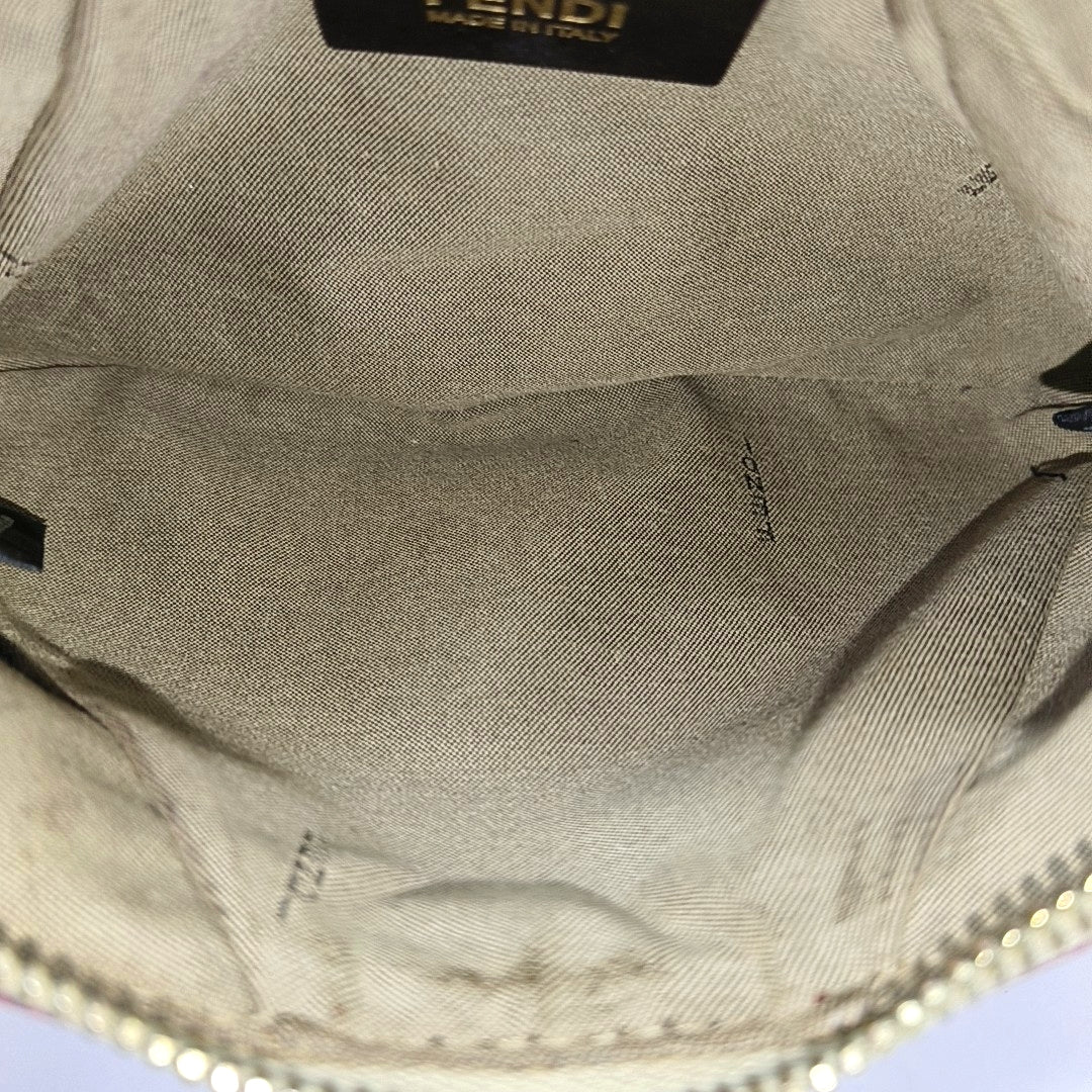 Canvas Top Handle Bag Brown