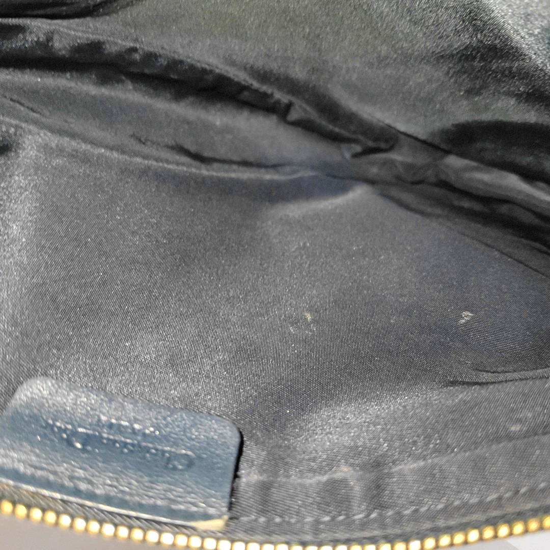 Authenticated pre-owned  Saddle Monogram Canvas Blue - Handbags at Looply