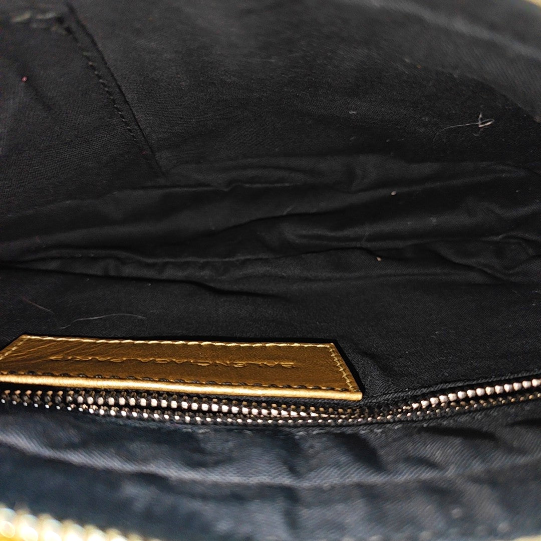 Classic City Mini Lambskin Gold