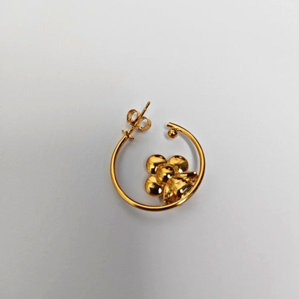Authenticated pre-owned  Gold-tone Metal Earring - Earrings at Looply