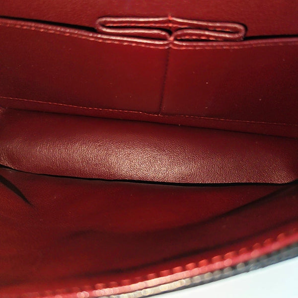 CLASSIC FLAP Small Quilted Grained Calfskin Black