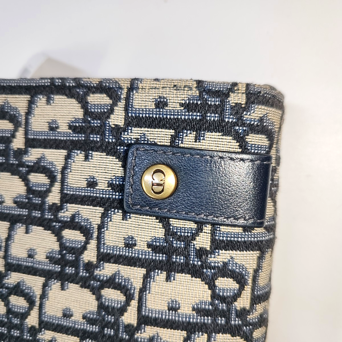 Authenticated pre-owned  Saddle Oblique Canvas Blue - Belt Bag at Looply