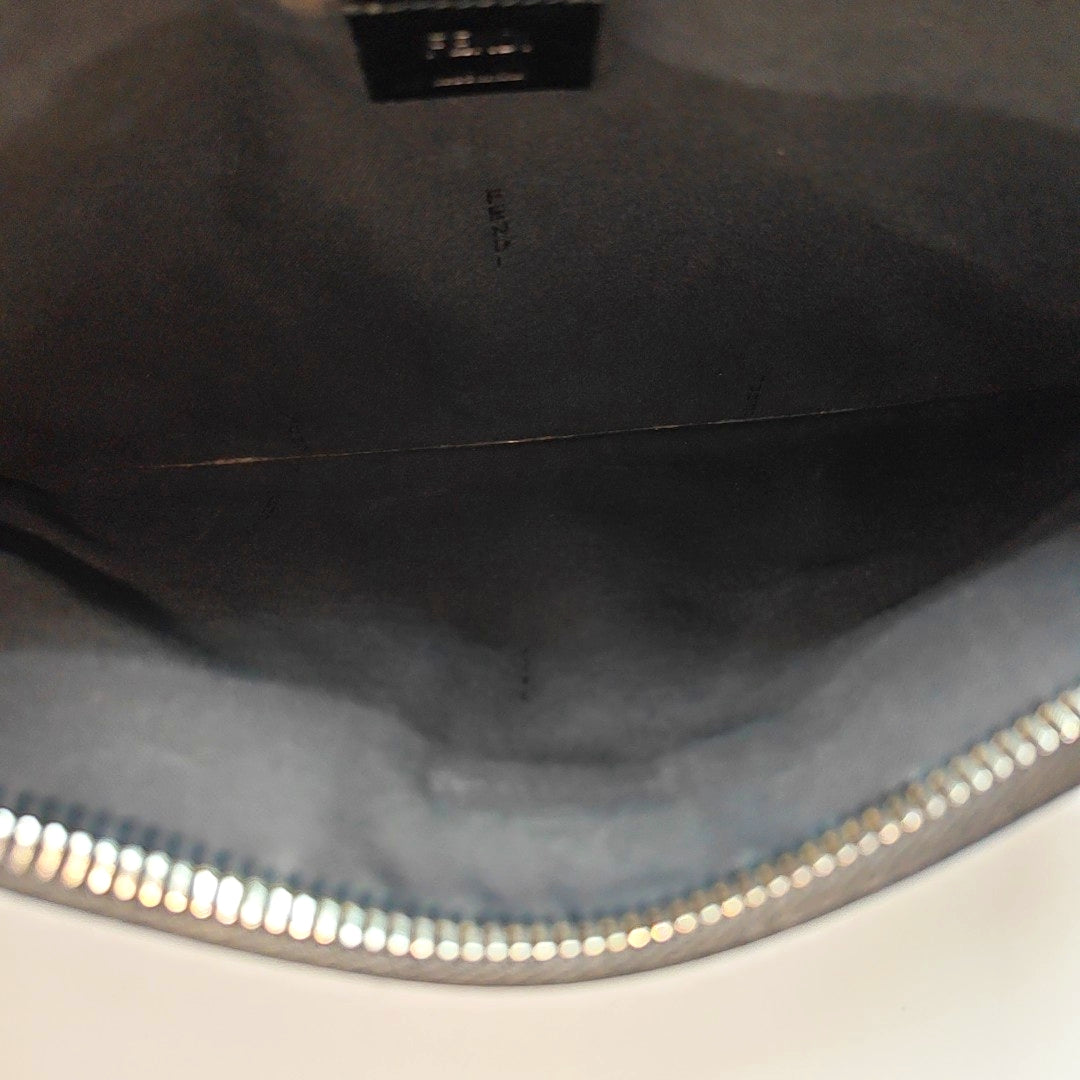 Authenticated pre-owned  Monster Calfskin Black - Clutch at Looply