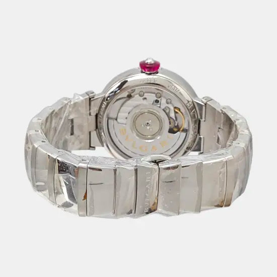 Reloj automático blanco de 30 mm