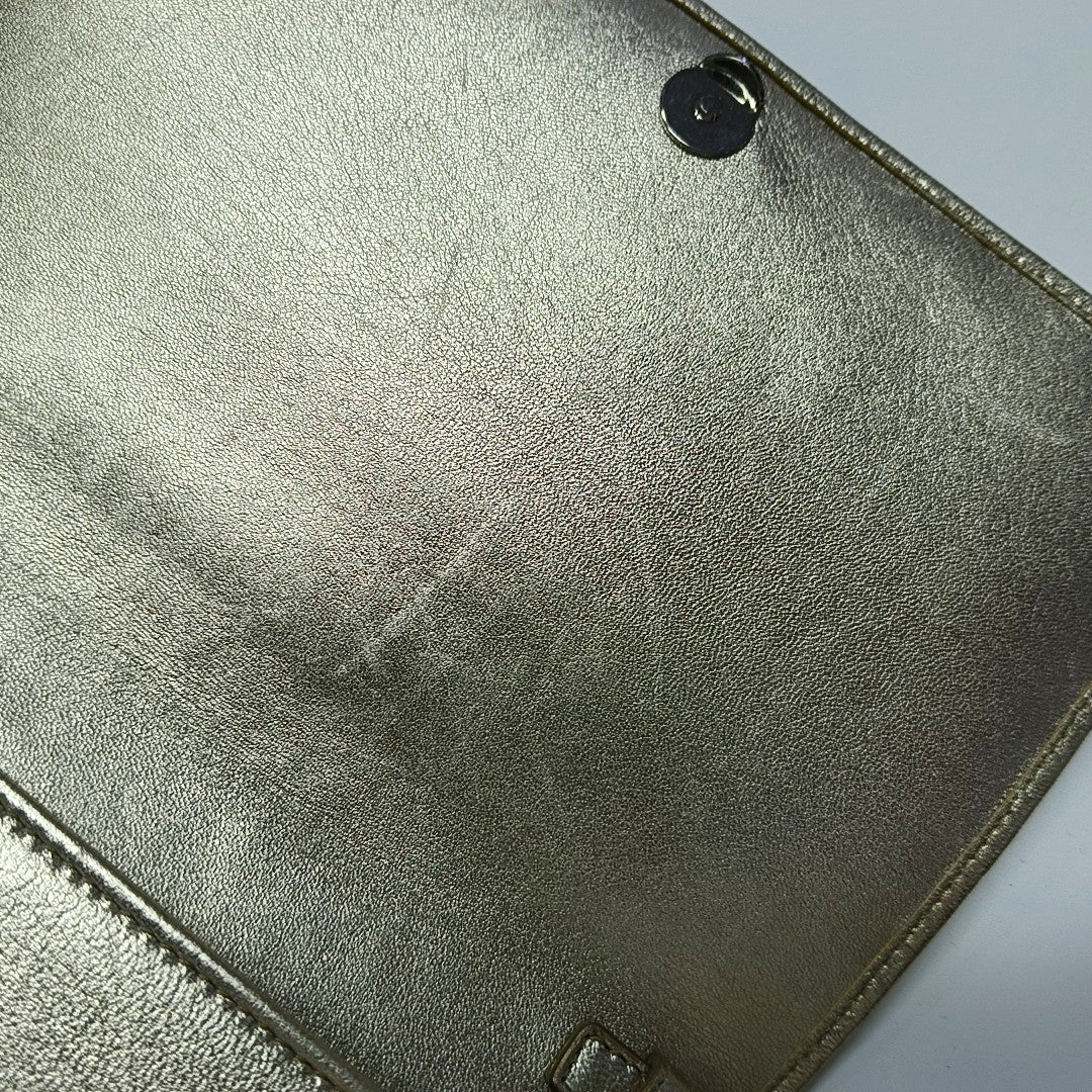 Authenticated pre-owned  Diagramme Lambskin Beige - Crossbody Bag at Looply
