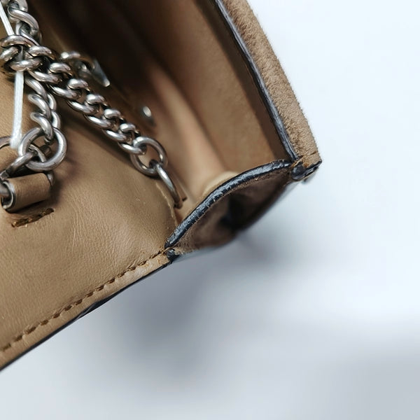 Authenticated pre-owned  Dionysus Super Mini Monogram Coated Canvas Beige - Shoulder Bag at Looply