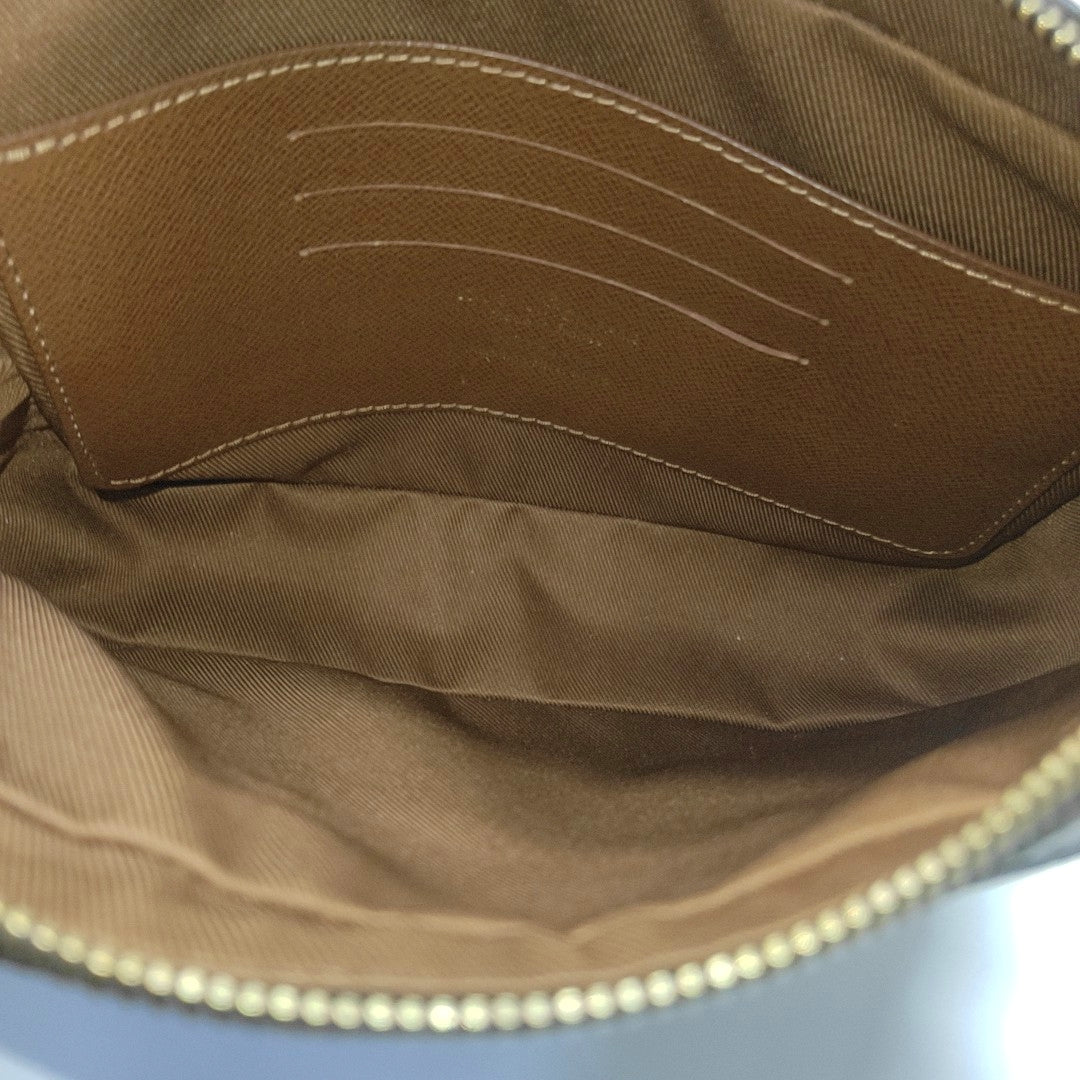 SOFT TRUNK Monogram Coated Canvas Brown