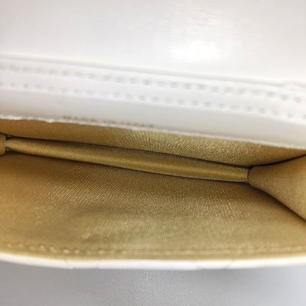 Quilted Lambskin White