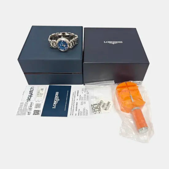 PrimaLuna 30.5mm Blue Quartz Watch