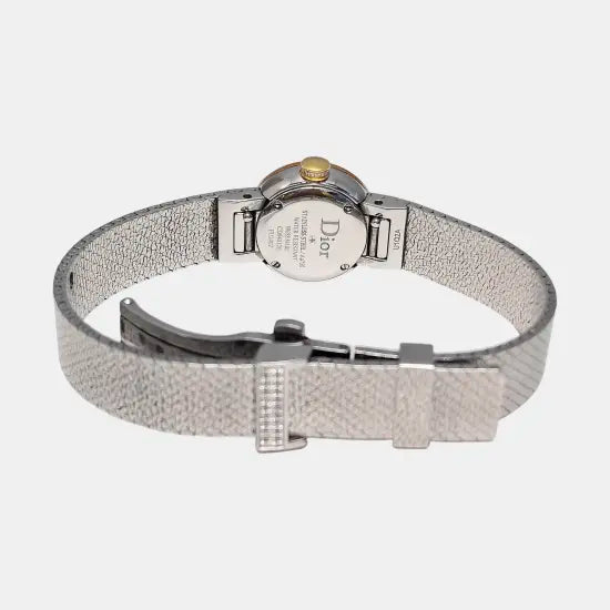 PREMIERE Reloj de cuarzo de acero inoxidable negro de 20 mm