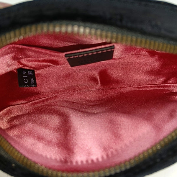 Authenticated pre-owned  GG Marmont Velvet Black - Belt Bag at Looply