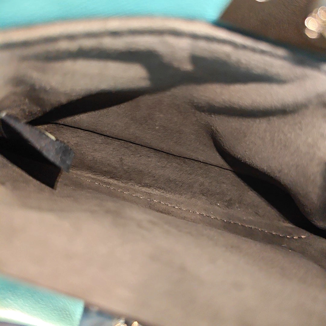 Authenticated pre-owned  Peekaboo Mini Calfskin Blue - Handbags at Looply