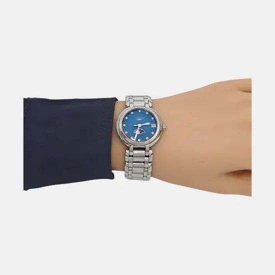 PrimaLuna 30.5mm Blue Quartz Watch